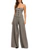 L'agence L'Agence Genevieve Strapless Corset Vest Top - 2
