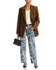 L'agence L'Agence Gianna Stovepipe Low Rise Straight Jeans in Monceau - 2