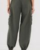 L'AGENCE L'AGENCE Greer Balloon Cargo Jogger Pants Ash Olive - 3