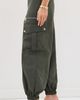 L'AGENCE L'AGENCE Greer Balloon Cargo Jogger Pants Ash Olive - 4
