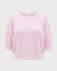 L'AGENCE L'AGENCE Guinevere Crop Pullover Lt Malibu Pink - 2