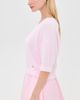 L'AGENCE L'AGENCE Guinevere Crop Pullover Lt Malibu Pink - 5