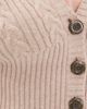 L'AGENCE L'AGENCE Hail V Neck Cable Cardigan Light Cappuccino - 6