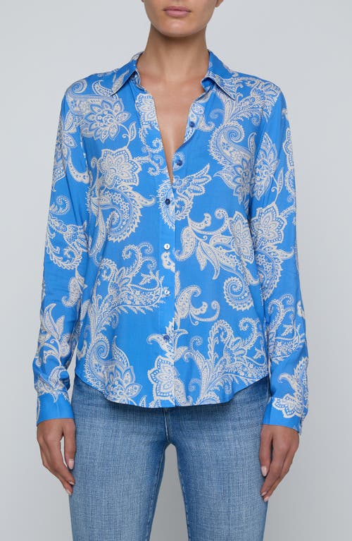 L'AGENCE L'AGENCE Holly Paisley Button-Up Shirt