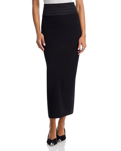 L'agence L'Agence Honesty Cummerbund Maxi Skirt
