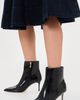 L'AGENCE L'AGENCE Houston II Booties Black Leather - 3