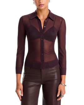 L'agence L'Agence Indiana Fitted Blouse