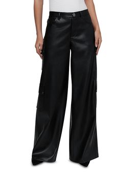 L'agence L'Agence Isolde Faux Leather Cargo Pants