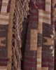 L'AGENCE L'AGENCE Jair Jacquard Fringe Cardigan Dk Java/Burgundy Multi - 6