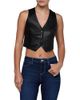 L'agence L'Agence Jianna Short Leather Vest - 1