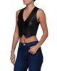 L'agence L'Agence Jianna Short Leather Vest - 4