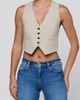 L'AGENCE L'AGENCE Jianna Short Tweed Vest - 1