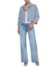 L'agence L'Agence Joanne Low Rise Wide Leg Jeans in Salinas - 2