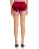 L'agence L'Agence Joy Silk Lace Inset Shorts - 2