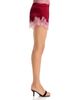 L'agence L'Agence Joy Silk Lace Inset Shorts - 3