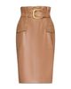 L'agence L'Agence Kaelis Faux Leather Paperbag Pencil Skirt - 5