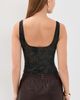 L'AGENCE L'AGENCE Kalea Scoop Neck Thong Bodysuit Midnight Multi Lux Paisley - 3