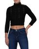 L'agence L'Agence Kamdyn Cable Mock Neck Sweater - 1