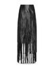 L'agence L'Agence Karoline Maxi Fringe Faux Leather Skirt - 5