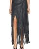 L'AGENCE L'AGENCE Karoline Maxi Fringe Skirt - 1