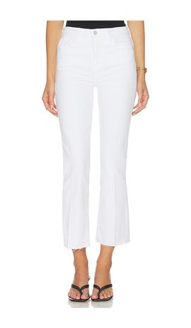 L'AGENCE L'AGENCE Kendra High Rise Crop Flare Jean