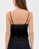 L'AGENCE L'AGENCE Kimber Lace Insert Cami Black - 3