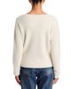 L'agence L'Agence Korinna Fuzzy V Neck Oversized Sweater - 3