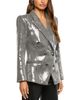 L'agence L'Agence Kyomi Sequin Double Breasted Blazer - 3