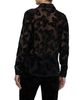 L'agence L'Agence Laurent Velvet Butterfly Lace Blouse - 3
