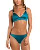 L'agence L'Agence Lexie Liquid Shine Bikini Top - 3