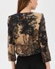 L'AGENCE L'AGENCE Lian Collarless Jacket Multi Scenic Tapestry Print - 3