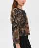 L'AGENCE L'AGENCE Lian Collarless Jacket Multi Scenic Tapestry Print - 4