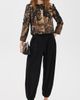 L'AGENCE L'AGENCE Lian Collarless Jacket Multi Scenic Tapestry Print - 5