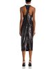 L'agence L'Agence Lilith Sequin Contrast Collar Dress - 4