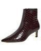 L'AGENCE L'AGENCE Lilly II Booties Deep Port Croco - 1