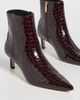 L'AGENCE L'AGENCE Lilly II Booties Deep Port Croco - 5