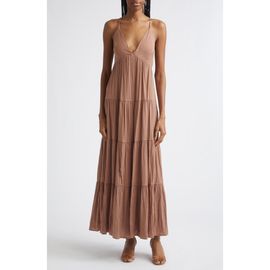 L'AGENCE L'AGENCE Lua Tiered Maxi Sundress