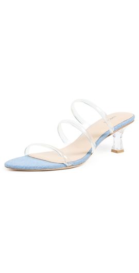 L'AGENCE L'AGENCE Ludovica Sandals Blue Denim