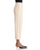L'agence L'Agence Mallis Corduroy High Rise Cropped Barrel Leg Jeans in Pearl White - 4