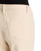 L'agence L'Agence Mallis Corduroy High Rise Cropped Barrel Leg Jeans in Pearl White - 5