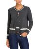 L'agence L'Agence Malone Cashmere Crewneck Cardigan - 1
