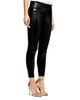 L'agence L'Agence Margot Skinny Jeans in Black Coated - 3