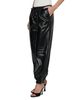 L'agence L'Agence Mariko Tk Leather Drawstring Joggers - 4