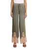 L'agence L'Agence Mirel Lace Trim Drawstring Pants - 1