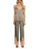 L'agence L'Agence Mirel Lace Trim Drawstring Pants - 2