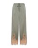 L'agence L'Agence Mirel Lace Trim Drawstring Pants - 6