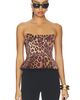 L'AGENCE L'AGENCE Mirella Corset Peplum Top - 1
