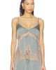 L'AGENCE L'AGENCE Mitsu Lace Trim Cami - 1