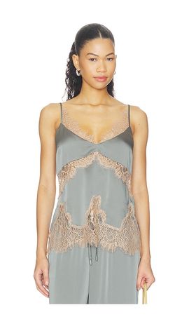 L'AGENCE L'AGENCE Mitsu Lace Trim Cami