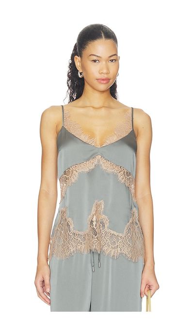 L'AGENCE L'AGENCE Mitsu Lace Trim Cami